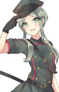 軍服ワンピース ニコニコ静画 イラスト