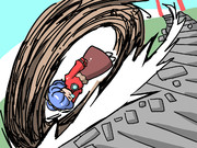 寝転がるしめ縄付き神奈子