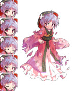 やられ針妙丸立ち絵描き直し 表情差分