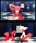 「雌豹のポーズよ」