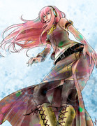 ルカさんを下の方から。