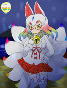 キュウビキツネ けものフレンズ ニコニコ静画 イラスト