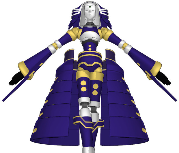 Mmdモデル配布 エルシャドール ネフィリム 遊戯王 Settingsun さんのイラスト ニコニコあっぷる
