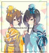 レトロ艦娘 / 雪風＆時津風