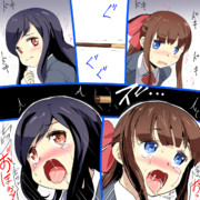 ポッキーゲーム↓