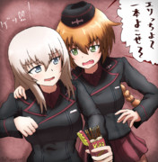 ガールズ パンツァー リトルアーミー ニコニコ静画 イラスト