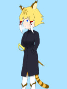 コートを着たサーベルタイガー