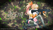 『魔法少女特殊戦あすか』コミックス第6巻発売記念壁紙（パソコン）