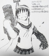 深海吹雪 ニコニコ静画 イラスト