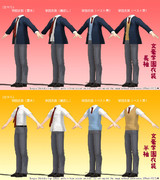 文豪学園用お着替え衣装