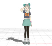 夕張MMDモデル配布