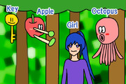 KAGO (Key, Apple, Girl, Octopus)