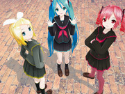 【MMD】レンガ通り