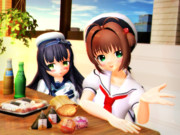 いっしょに ランチライム♡