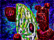 色がついた天狗パンダ555555555555555555555555 