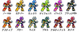ロックマンXシリーズ風ロックマンゼロ フォーム差分