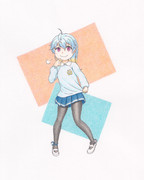 どうだい、似合うだろ？ いひっ