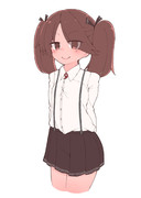 RJはサスペンダーがかわいい美少女