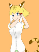 支度するサーベルタイガー