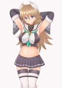 古鷹改 アズールレーン ニコニコ静画 イラスト