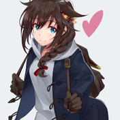 パーカーワンピ ニコニコ静画 イラスト