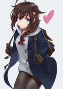 パーカーワンピ ニコニコ静画 イラスト