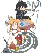 でふぉ版 ☆ ＳＡＯ Blu-ray パッケージ カバーなし イラスト ※ メディバン ペイント