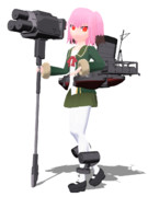 【モデル配布】仮称・九五式爆雷迫撃鎚【オリジナル艤装】