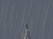 "I wanna hang your head in the falling rain…"