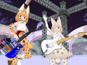 サーバルちゃん二匹