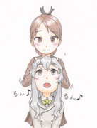 敷波ちゃんとおそろい～、うれしいわー♪