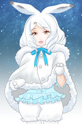ホッキョクウサギ けものフレンズ ニコニコ静画 イラスト