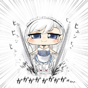 あの碇がついてる紐をヒュンヒュンふるベルファスト