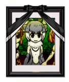 コツメカワウソの遺影透過素材