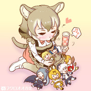 フクロオオカミ けものフレンズ ニコニコ静画 イラスト