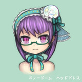 スノードームヘッドドレス