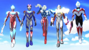 光臨、５人のウルトラマン！