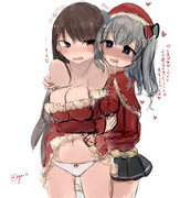 大井と鹿島はイブを過ごすようです。