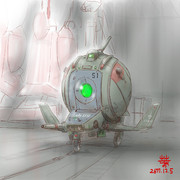 可変スラスター装備戦闘機型MS「スペースボールＳ1」