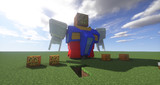 Minecraft」対戦用機体作成中2「jointblock