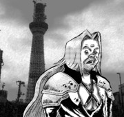 おっさんセフィロス・ツインタワー散策