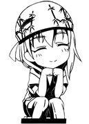 【切り絵】藤原肇ちゃん