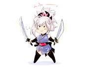 『クソ雑魚恋愛スキル美少年スキーうどん剣豪ちゃん』