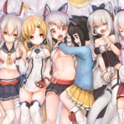 睦月 アズールレーン ニコニコ静画 イラスト