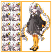 紲星あかり立ち絵 表情差分