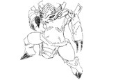 線画グソクムシャ