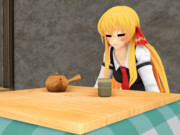 おこたとルーミアと 毎月七日はルーミアの日