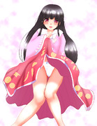 姫様のおみ足（スカートたくし上げ・改）