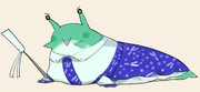 なめくじ ニコニコ静画 イラスト