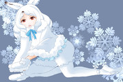 ホッキョクウサギ けものフレンズ ニコニコ静画 イラスト